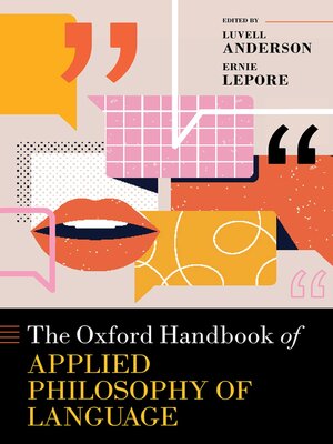 cover image of The Oxford Handbook of Applied Philosophy of Language